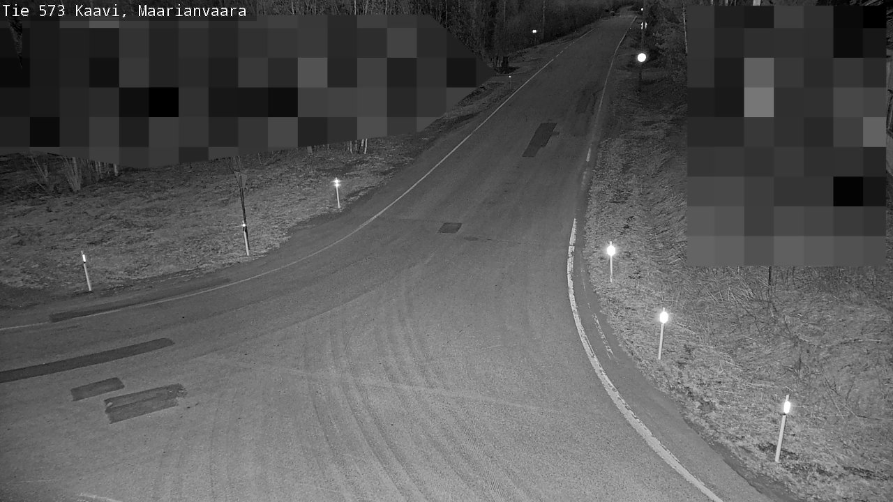 Weather Camera Image Väg 573 Kaavi, Maarianvaara, Kaavi, Pohjois-Savo