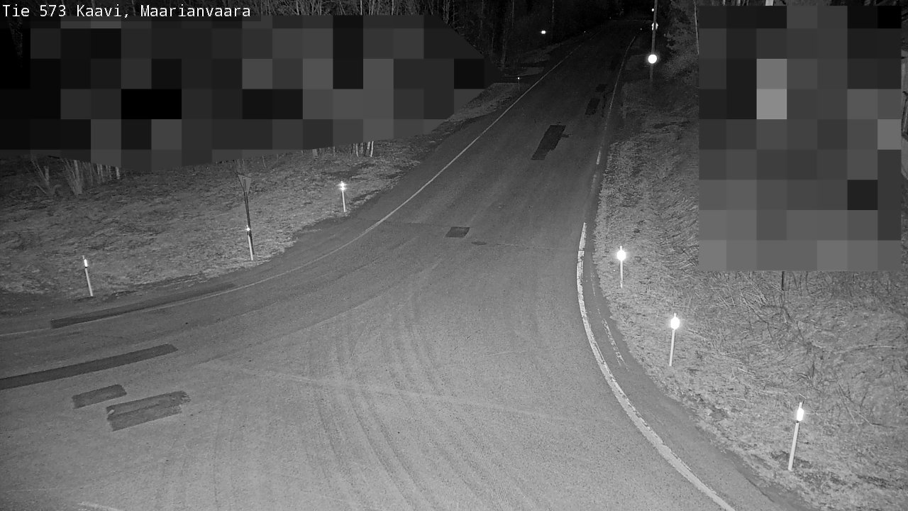 Weather Camera Image Väg 573 Kaavi, Maarianvaara, Kaavi, Pohjois-Savo