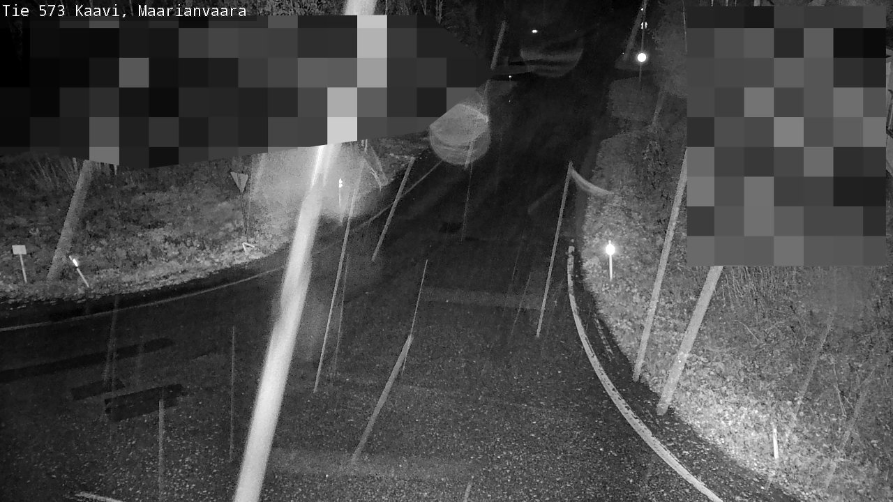 Weather Camera Image Väg 573 Kaavi, Maarianvaara, Kaavi, Pohjois-Savo