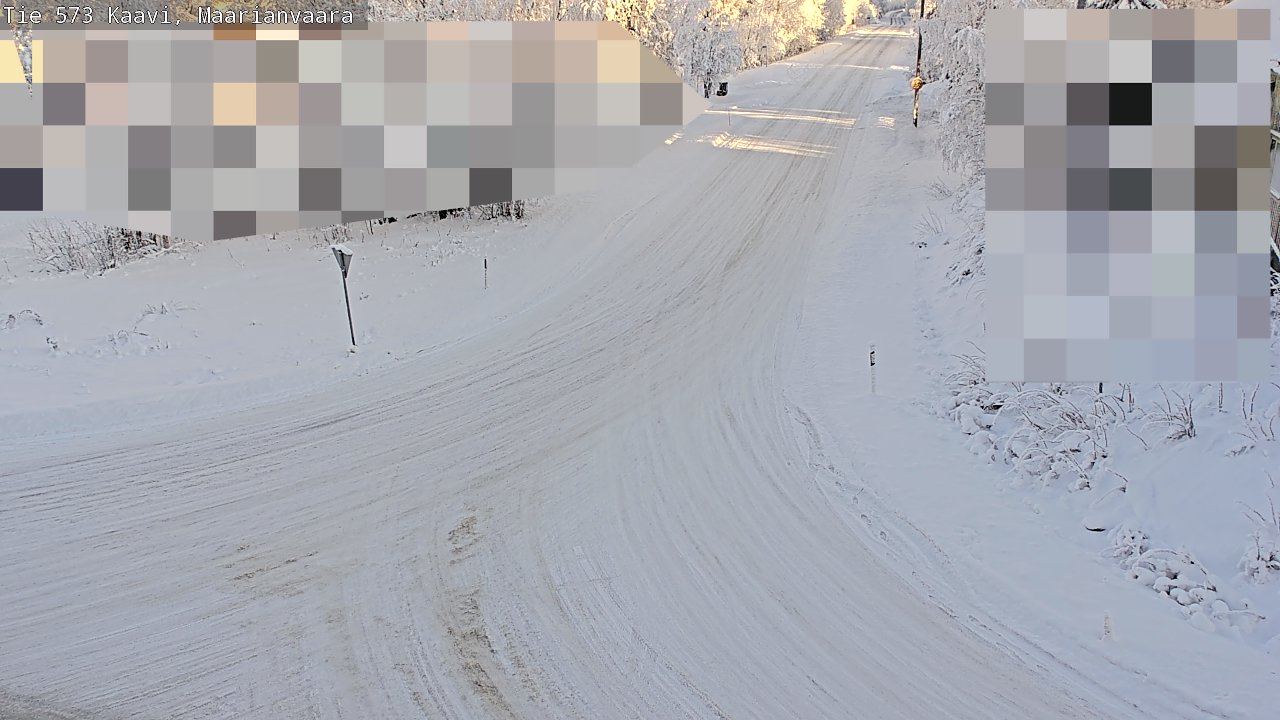 Weather Camera Image Road 573 Kaavi, Maarianvaara, Kaavi, Pohjois-Savo