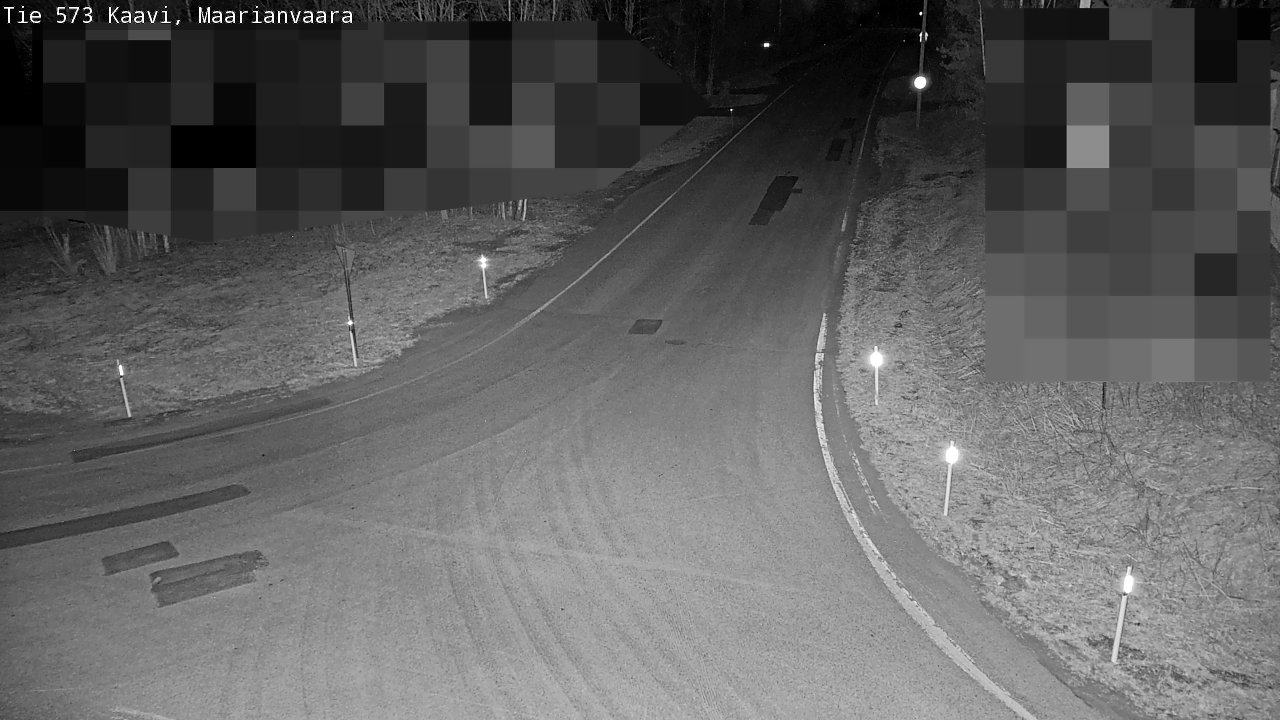 Weather Camera Image Väg 573 Kaavi, Maarianvaara, Kaavi, Pohjois-Savo