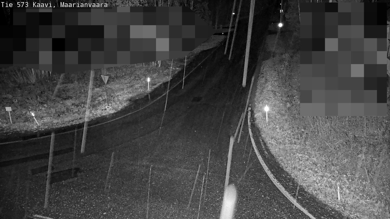 Weather Camera Image Väg 573 Kaavi, Maarianvaara, Kaavi, Pohjois-Savo
