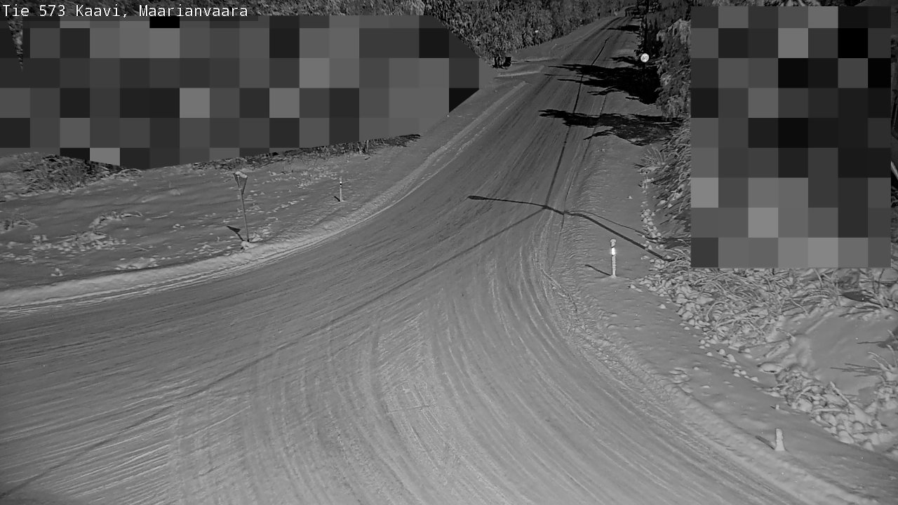 Weather Camera Image Road 573 Kaavi, Maarianvaara, Kaavi, Pohjois-Savo
