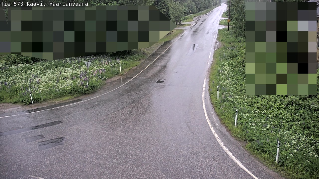 Weather Camera Image Road 573 Kaavi, Maarianvaara, Kaavi, Pohjois-Savo
