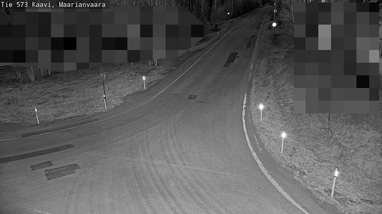 Weather Camera Image Väg 573 Kaavi, Maarianvaara, Kaavi, Pohjois-Savo