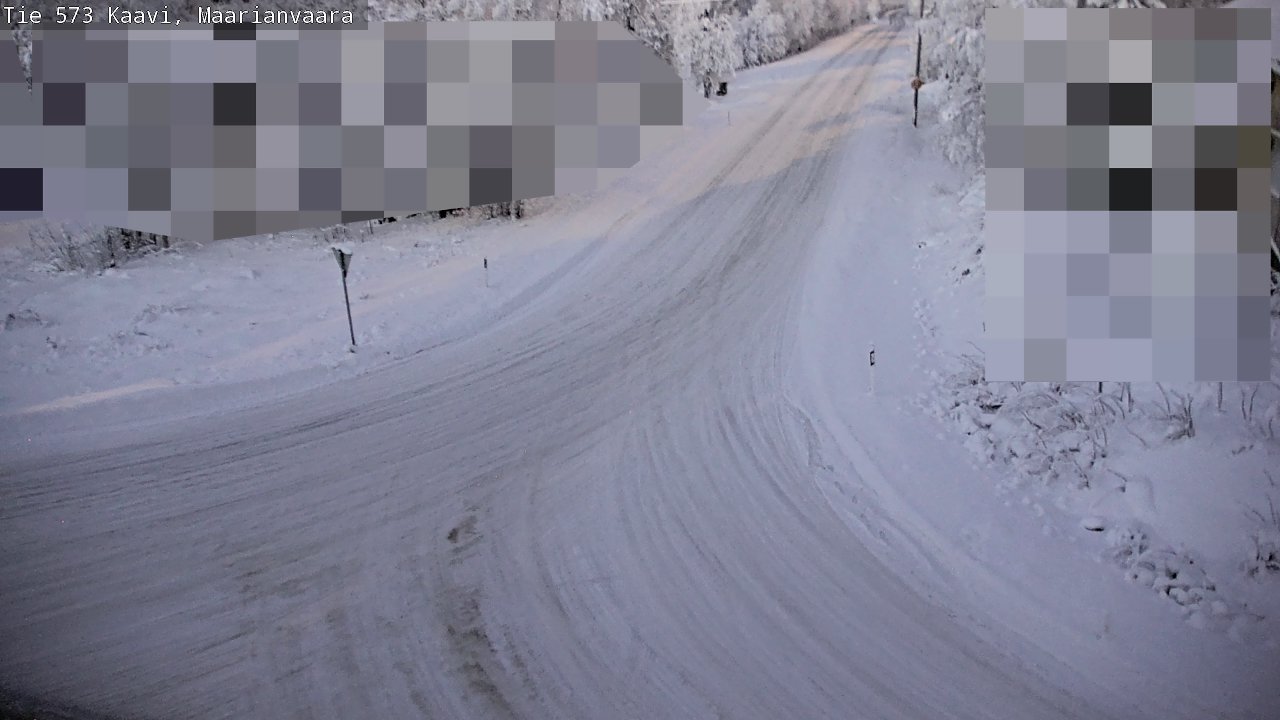 Weather Camera Image Road 573 Kaavi, Maarianvaara, Kaavi, Pohjois-Savo