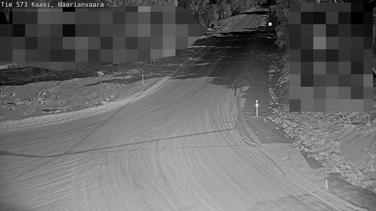 Weather Camera Image Road 573 Kaavi, Maarianvaara, Kaavi, Pohjois-Savo