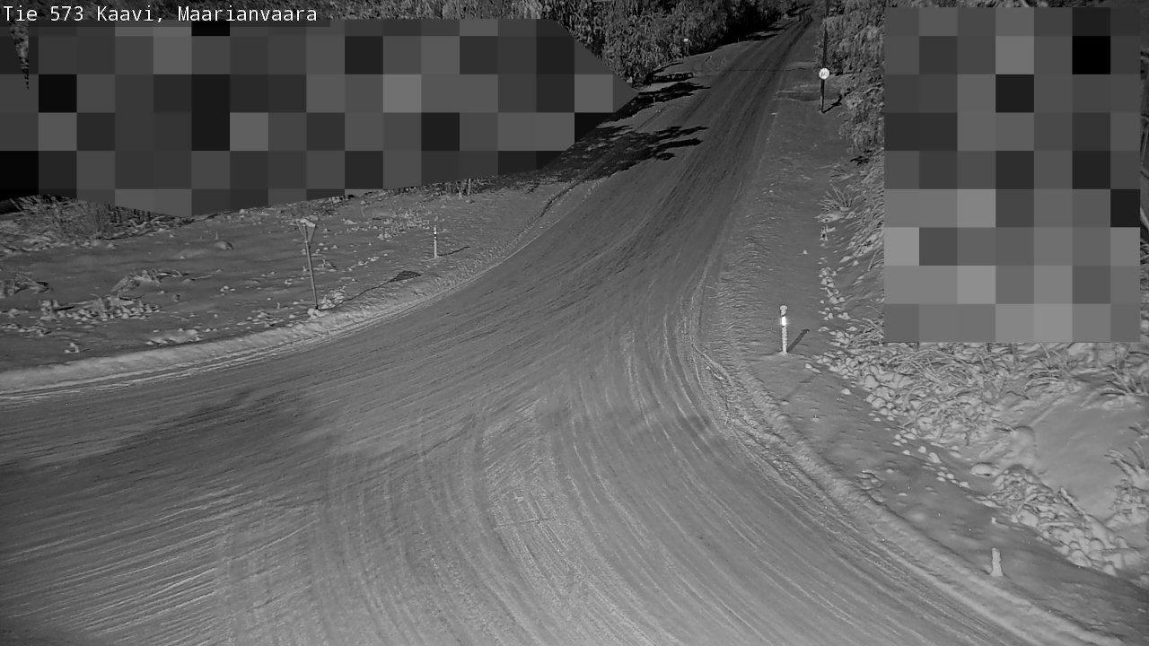 Weather Camera Image Väg 573 Kaavi, Maarianvaara, Kaavi, Pohjois-Savo