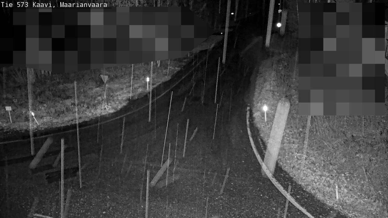 Weather Camera Image Väg 573 Kaavi, Maarianvaara, Kaavi, Pohjois-Savo