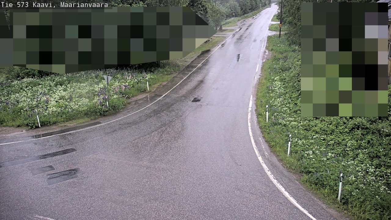 Weather Camera Image Road 573 Kaavi, Maarianvaara, Kaavi, Pohjois-Savo