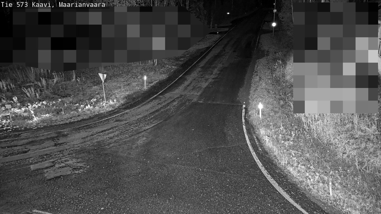 Weather Camera Image Väg 573 Kaavi, Maarianvaara, Kaavi, Pohjois-Savo
