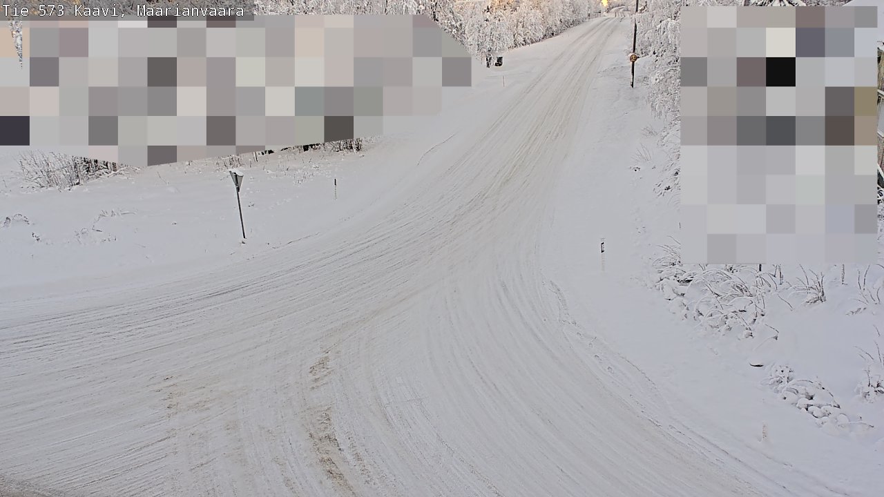 Weather Camera Image Road 573 Kaavi, Maarianvaara, Kaavi, Pohjois-Savo