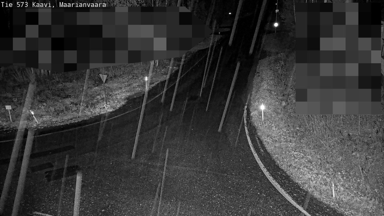 Weather Camera Image Väg 573 Kaavi, Maarianvaara, Kaavi, Pohjois-Savo