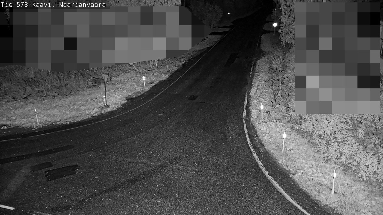 Weather Camera Image Road 573 Kaavi, Maarianvaara, Kaavi, Pohjois-Savo