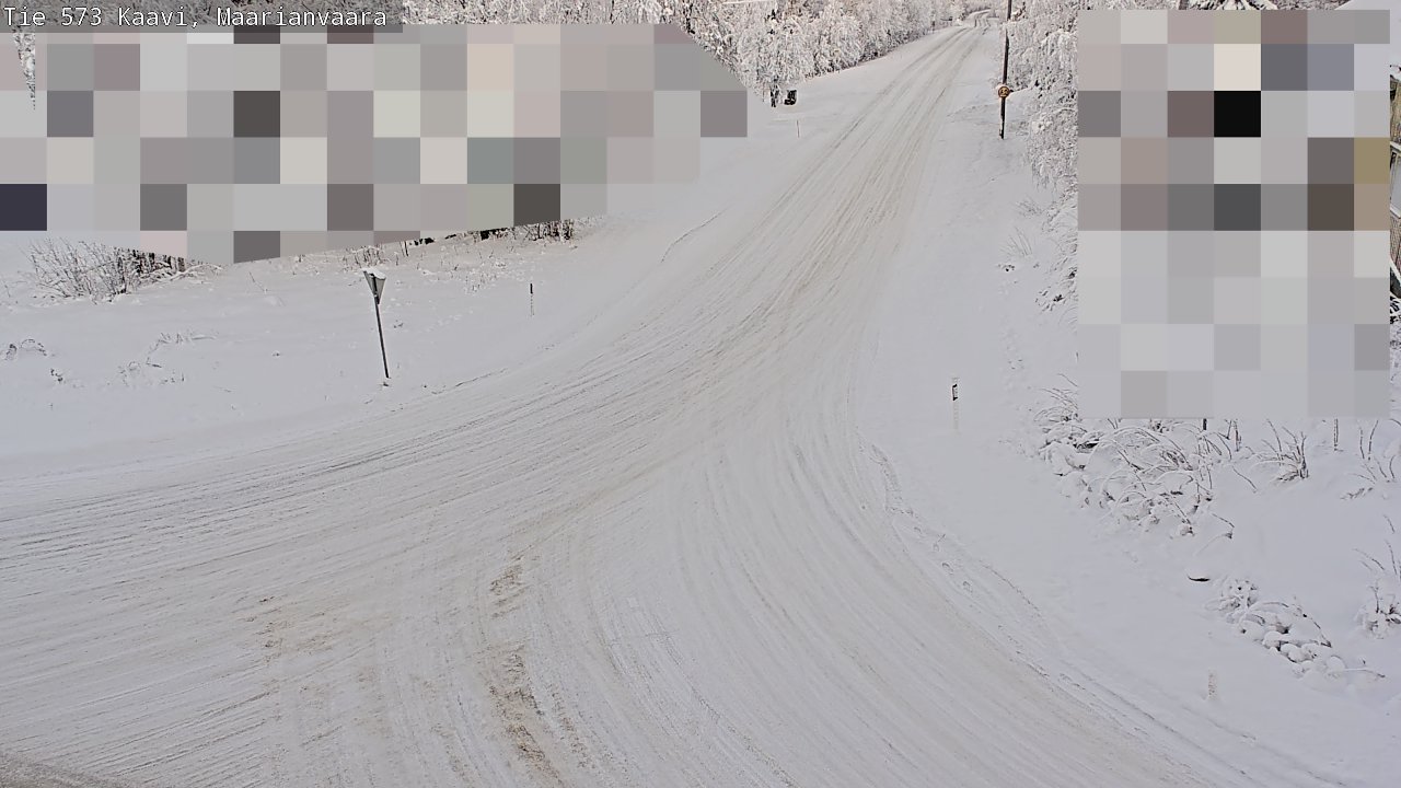 Weather Camera Image Road 573 Kaavi, Maarianvaara, Kaavi, Pohjois-Savo