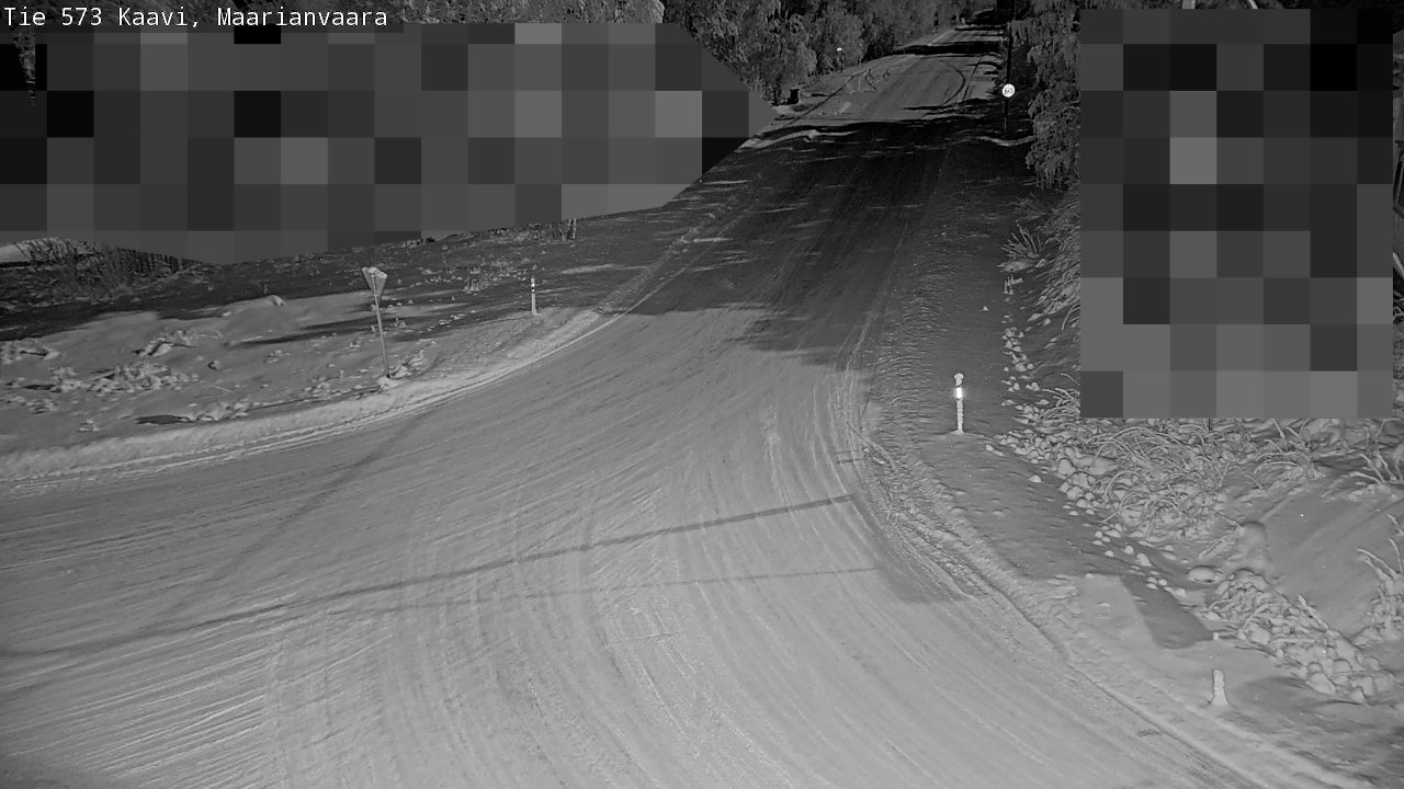 Weather Camera Image Road 573 Kaavi, Maarianvaara, Kaavi, Pohjois-Savo