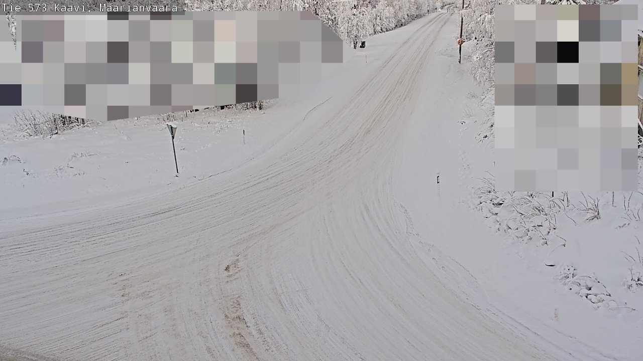 Weather Camera Image Road 573 Kaavi, Maarianvaara, Kaavi, Pohjois-Savo