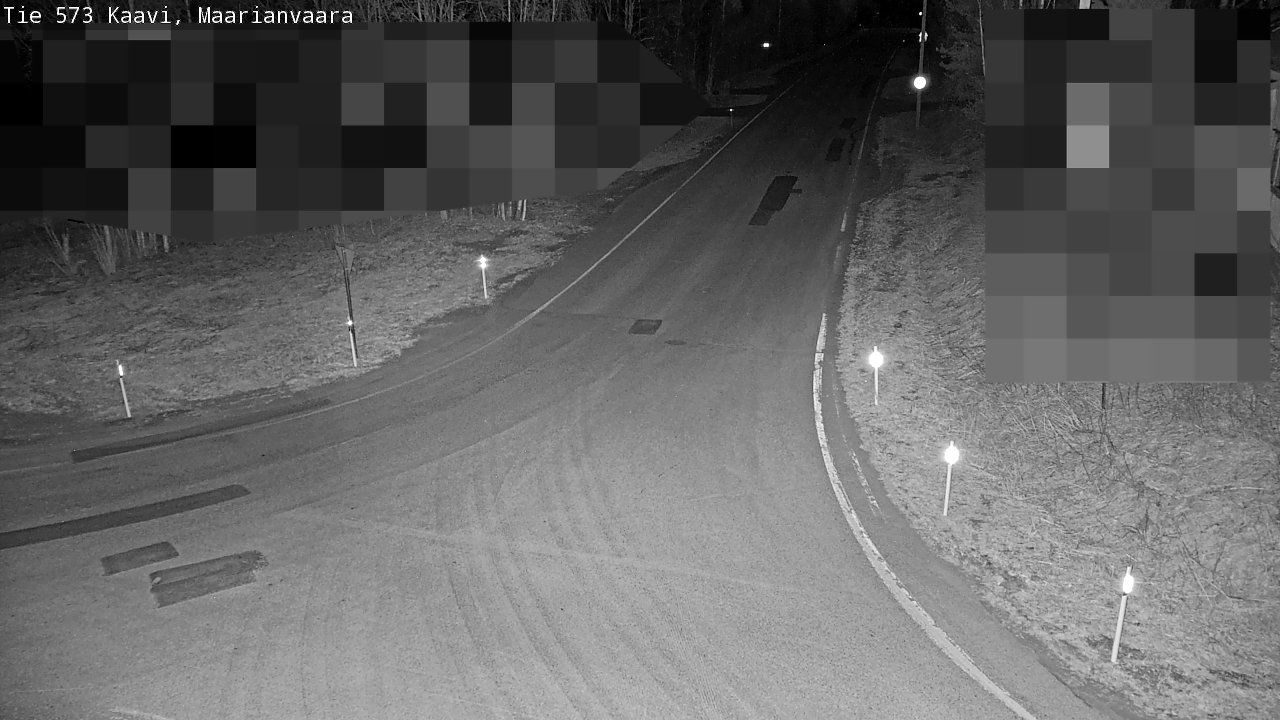 Weather Camera Image Väg 573 Kaavi, Maarianvaara, Kaavi, Pohjois-Savo