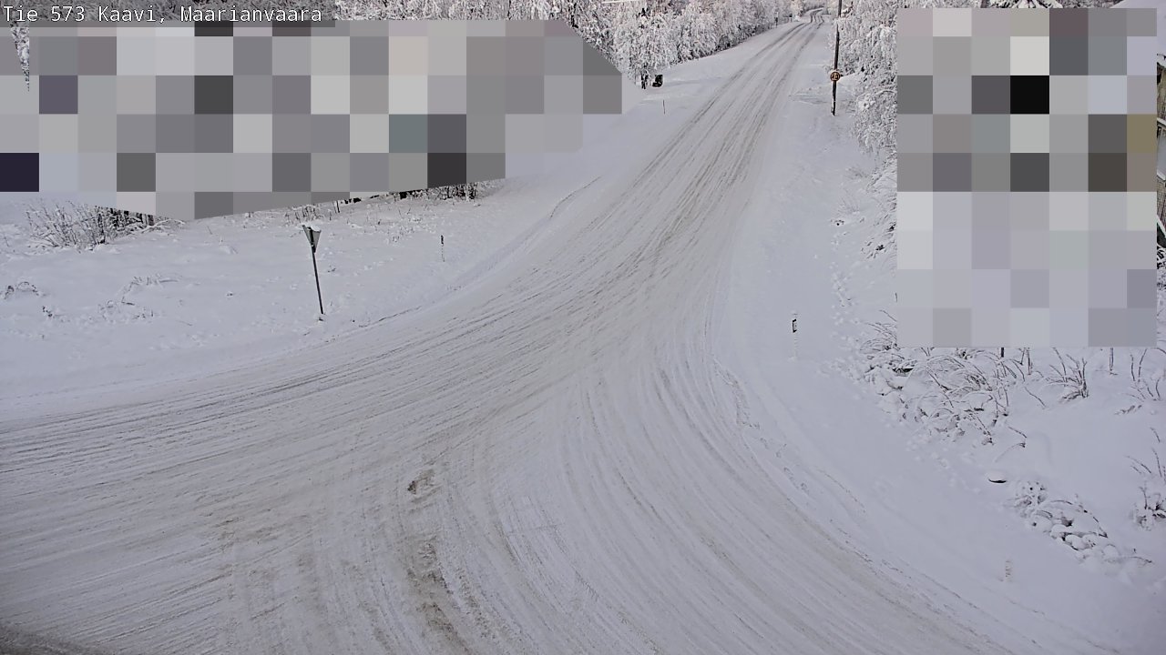 Weather Camera Image Road 573 Kaavi, Maarianvaara, Kaavi, Pohjois-Savo