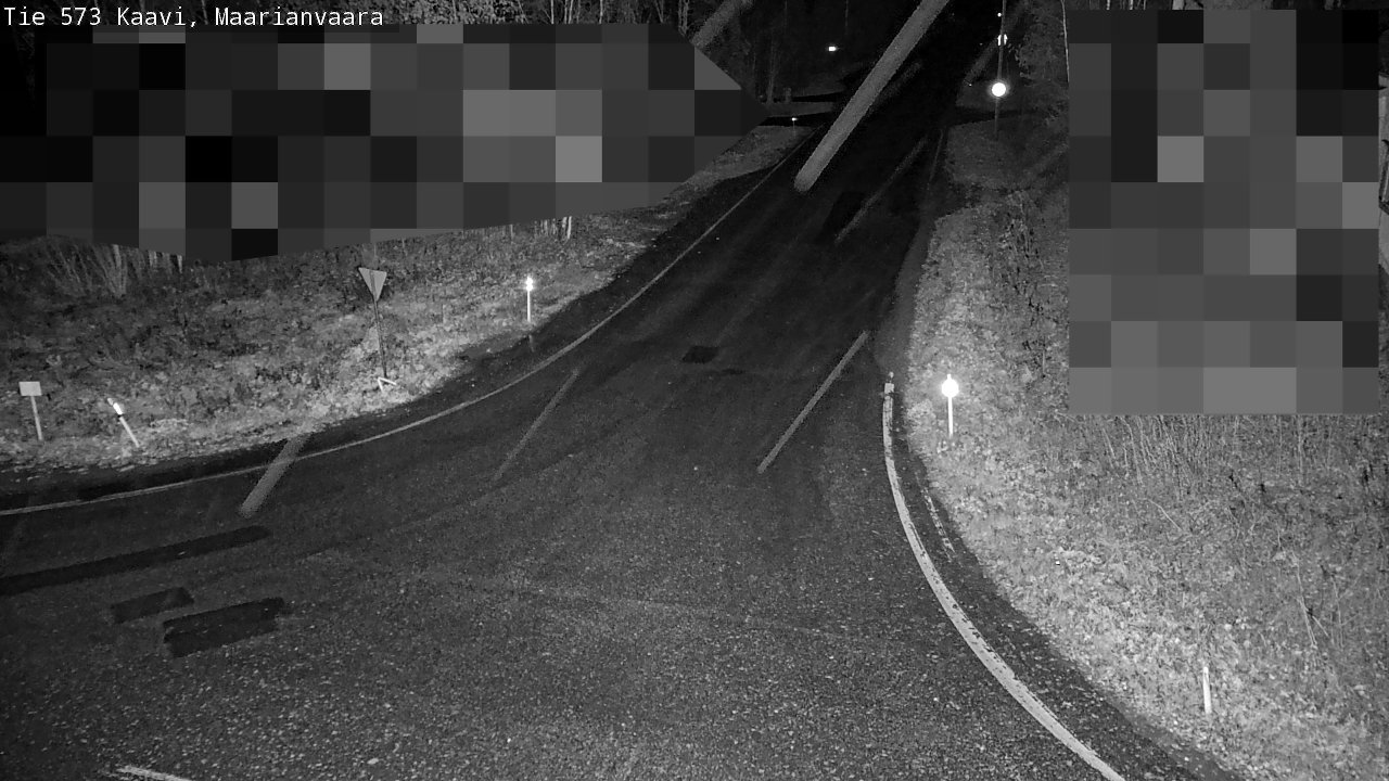 Weather Camera Image Road 573 Kaavi, Maarianvaara, Kaavi, Pohjois-Savo
