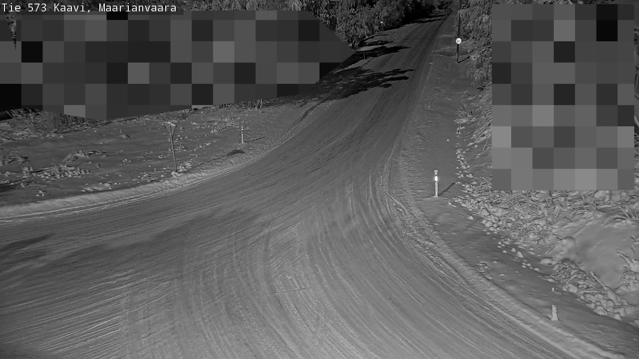 Weather Camera Image Väg 573 Kaavi, Maarianvaara, Kaavi, Pohjois-Savo