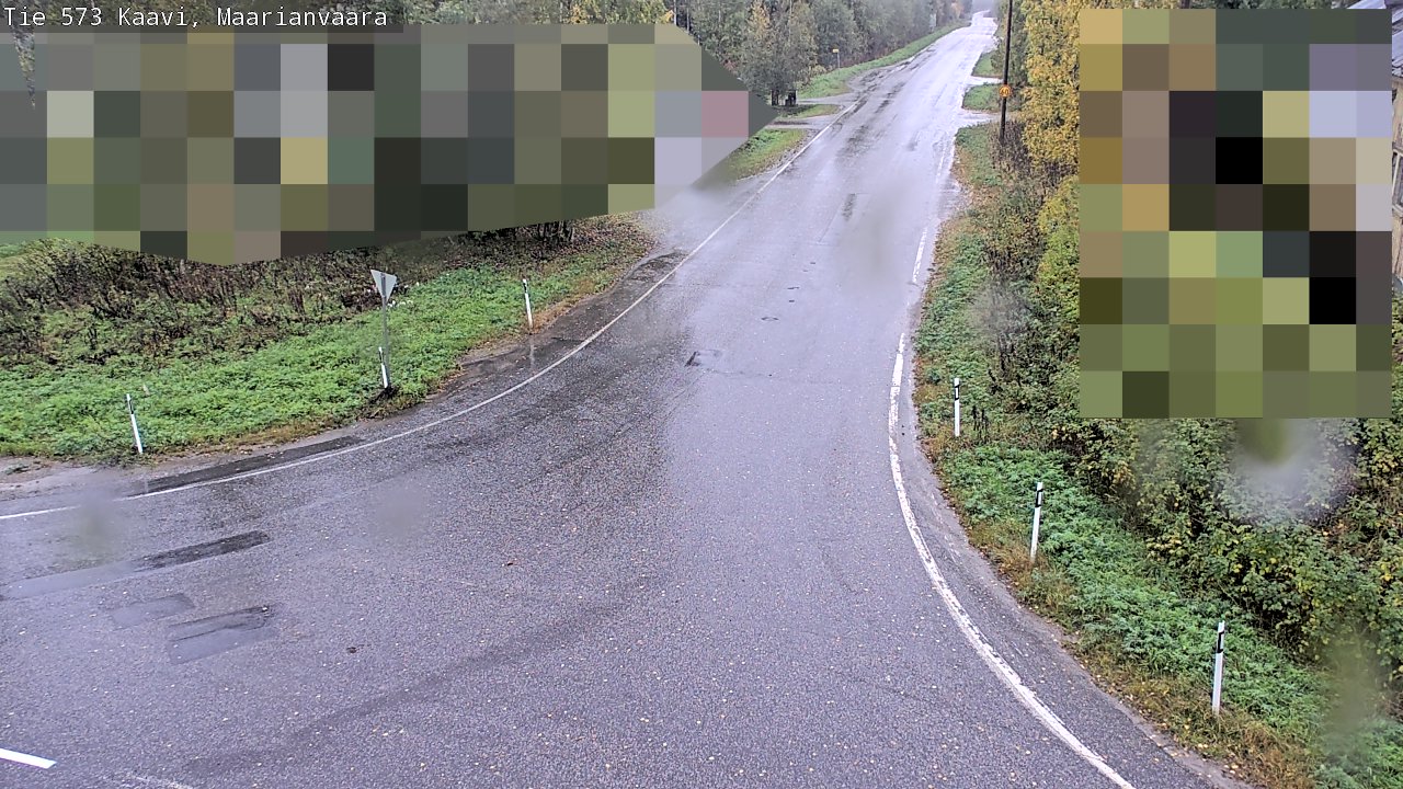 Weather Camera Image Road 573 Kaavi, Maarianvaara, Kaavi, Pohjois-Savo