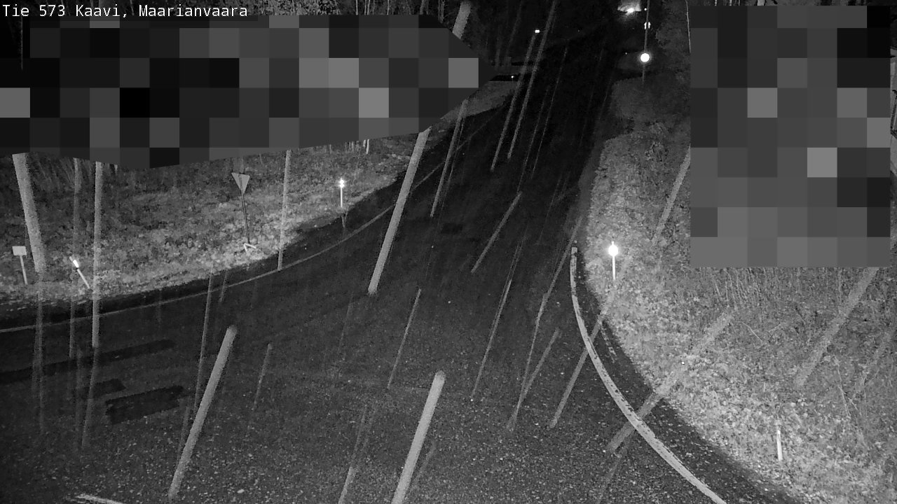 Weather Camera Image Väg 573 Kaavi, Maarianvaara, Kaavi, Pohjois-Savo