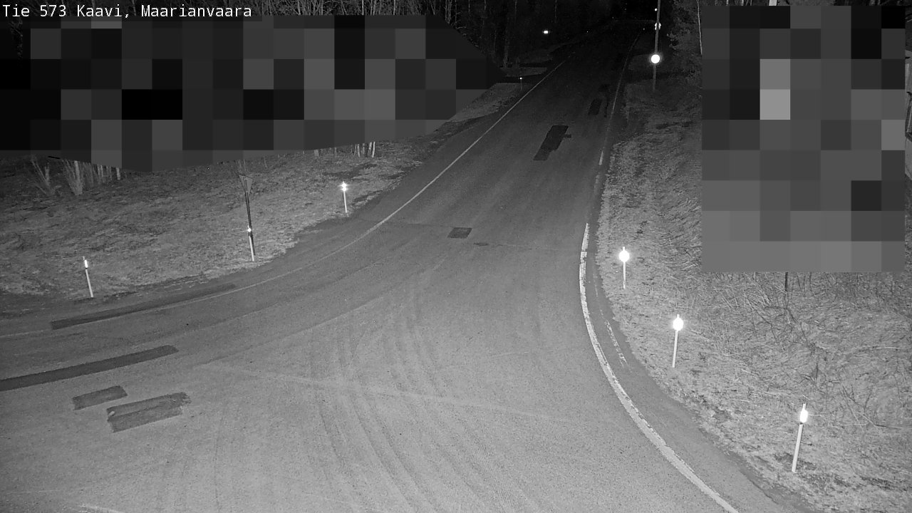 Weather Camera Image Väg 573 Kaavi, Maarianvaara, Kaavi, Pohjois-Savo