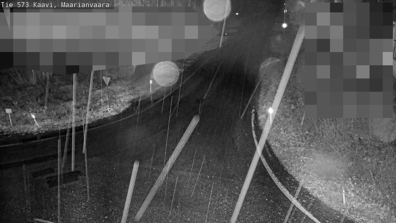 Weather Camera Image Väg 573 Kaavi, Maarianvaara, Kaavi, Pohjois-Savo