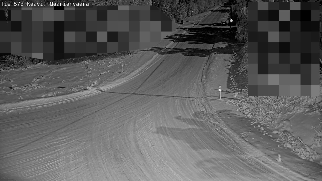 Weather Camera Image Road 573 Kaavi, Maarianvaara, Kaavi, Pohjois-Savo