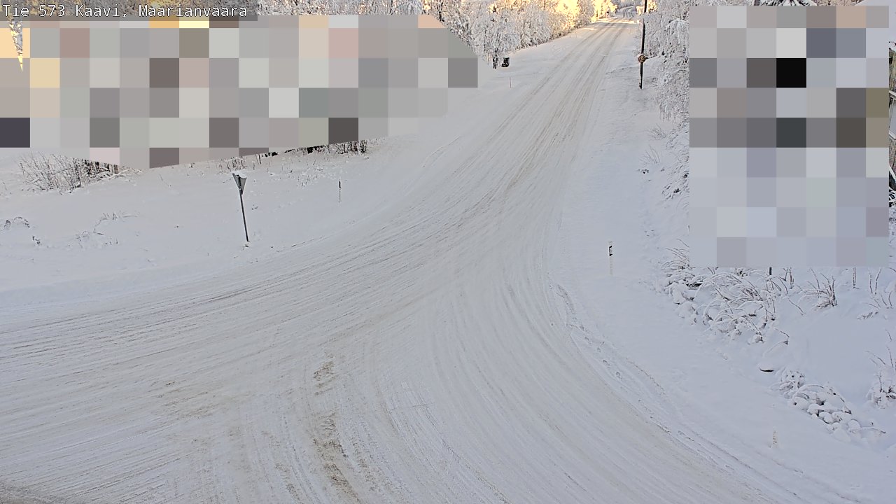 Weather Camera Image Road 573 Kaavi, Maarianvaara, Kaavi, Pohjois-Savo