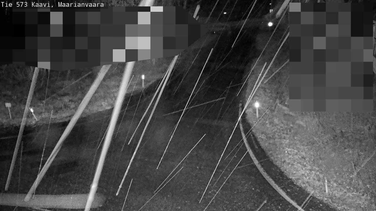 Weather Camera Image Väg 573 Kaavi, Maarianvaara, Kaavi, Pohjois-Savo