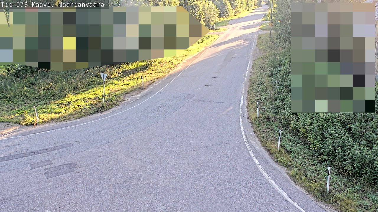 Weather Camera Image Road 573 Kaavi, Maarianvaara, Kaavi, Pohjois-Savo