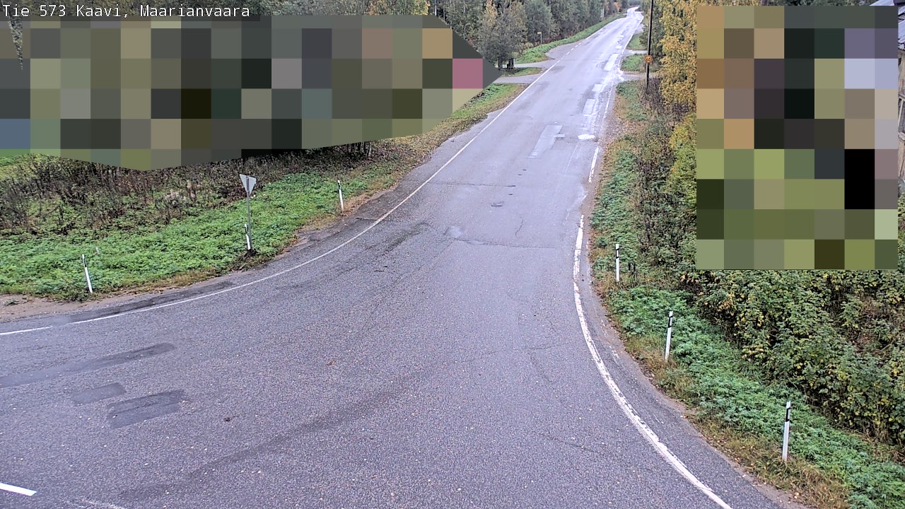 Weather Camera Image Road 573 Kaavi, Maarianvaara, Kaavi, Pohjois-Savo