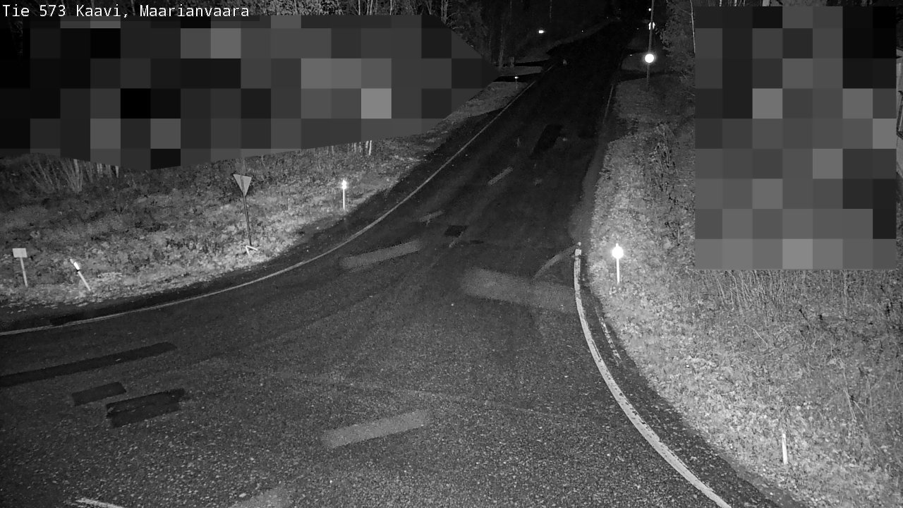 Weather Camera Image Road 573 Kaavi, Maarianvaara, Kaavi, Pohjois-Savo