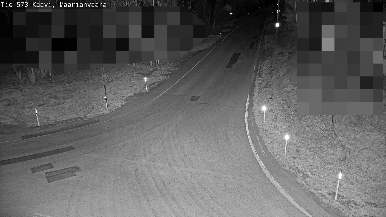 Weather Camera Image Väg 573 Kaavi, Maarianvaara, Kaavi, Pohjois-Savo
