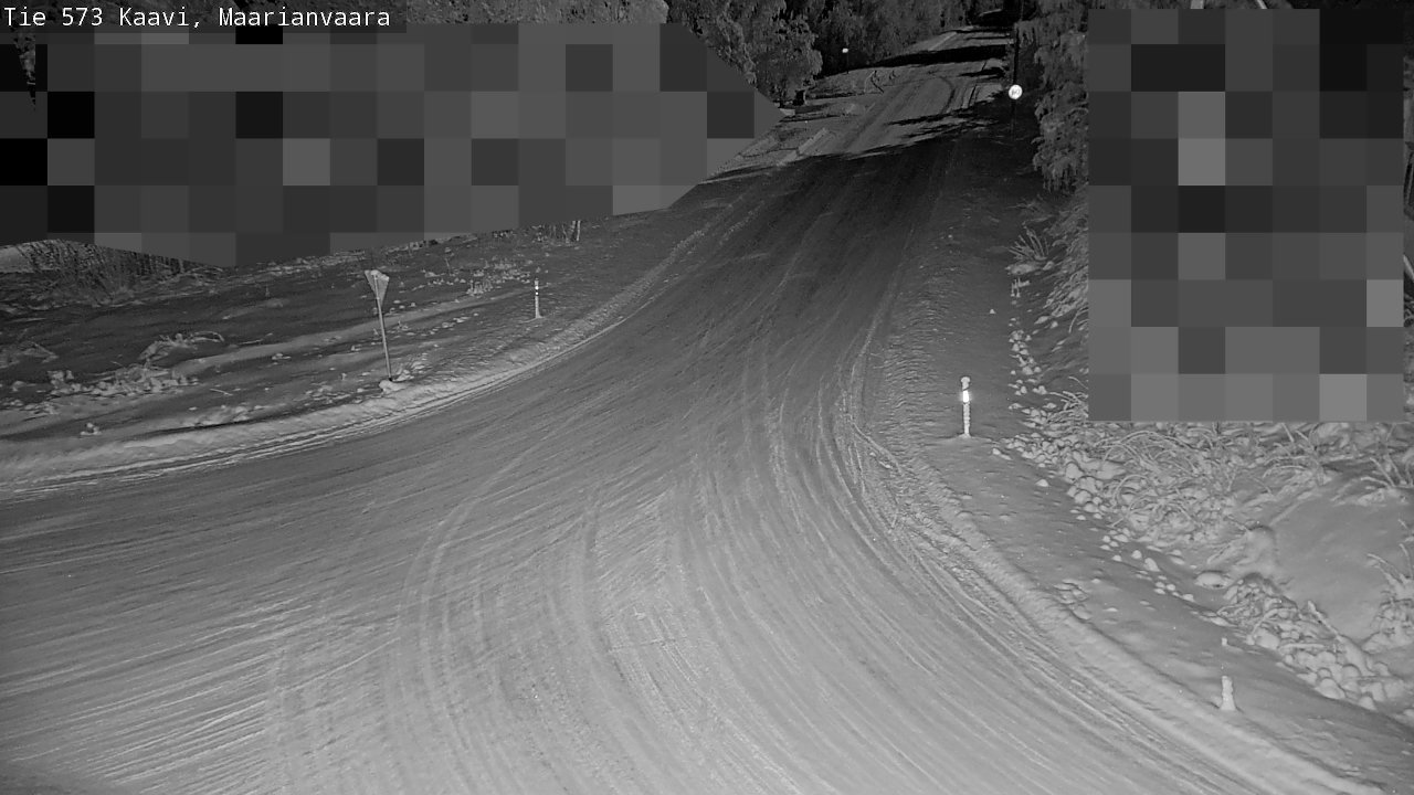 Weather Camera Image Road 573 Kaavi, Maarianvaara, Kaavi, Pohjois-Savo
