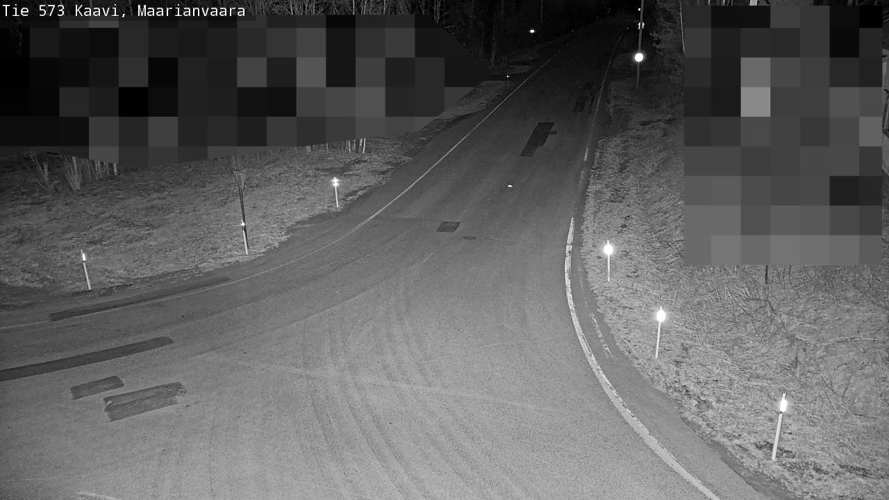 Weather Camera Image Väg 573 Kaavi, Maarianvaara, Kaavi, Pohjois-Savo