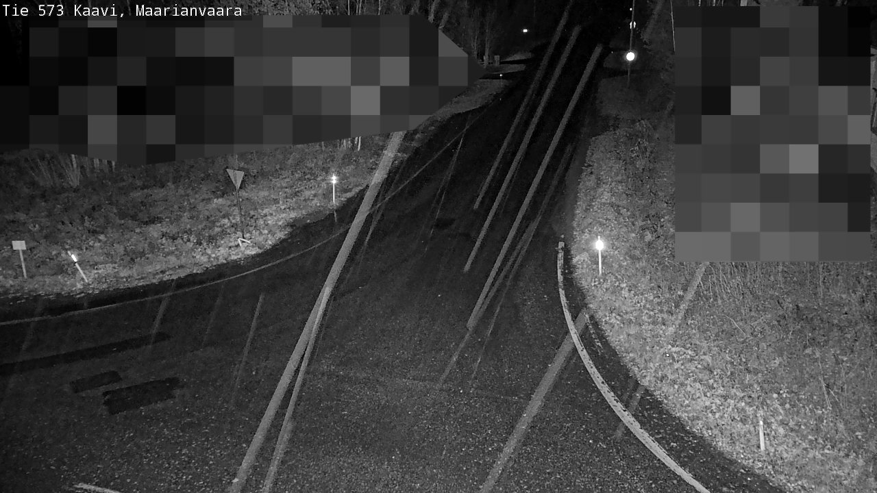 Weather Camera Image Väg 573 Kaavi, Maarianvaara, Kaavi, Pohjois-Savo
