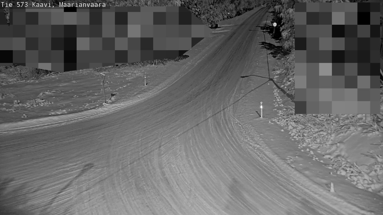 Weather Camera Image Road 573 Kaavi, Maarianvaara, Kaavi, Pohjois-Savo