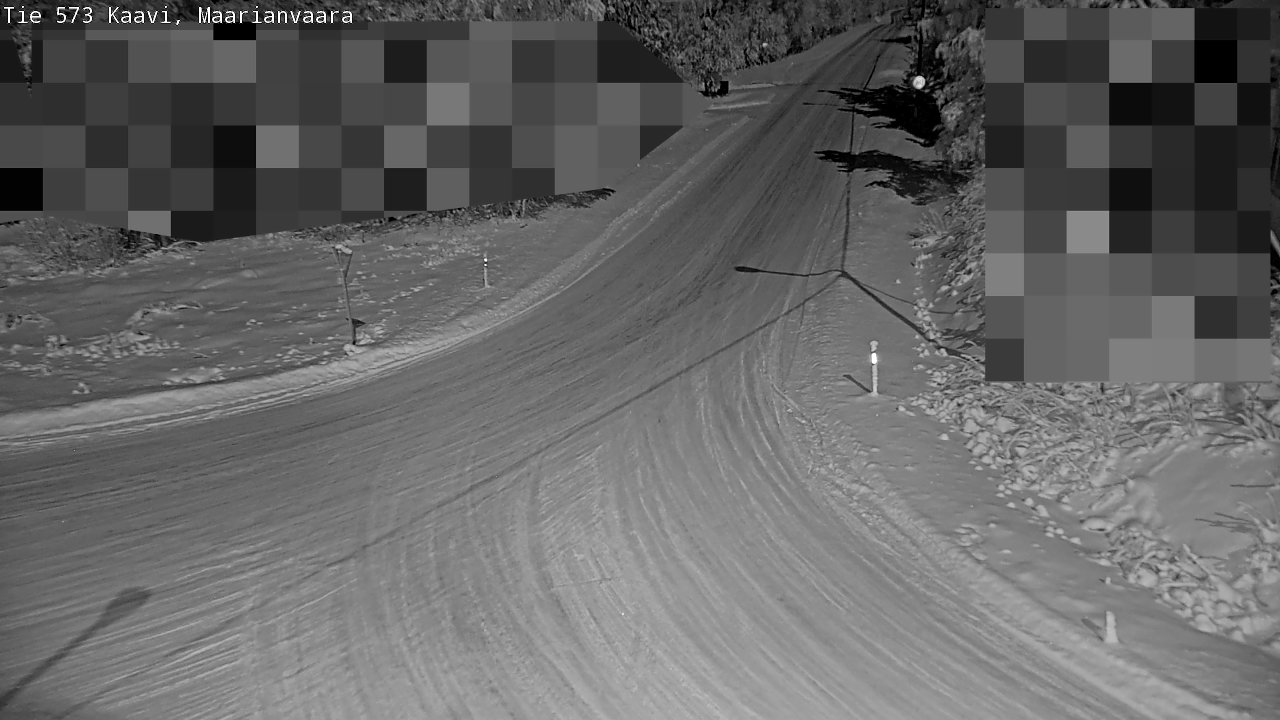Weather Camera Image Road 573 Kaavi, Maarianvaara, Kaavi, Pohjois-Savo