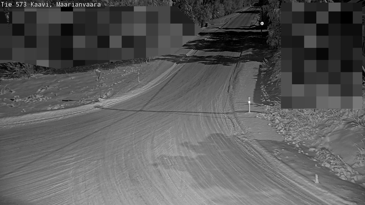 Weather Camera Image Road 573 Kaavi, Maarianvaara, Kaavi, Pohjois-Savo