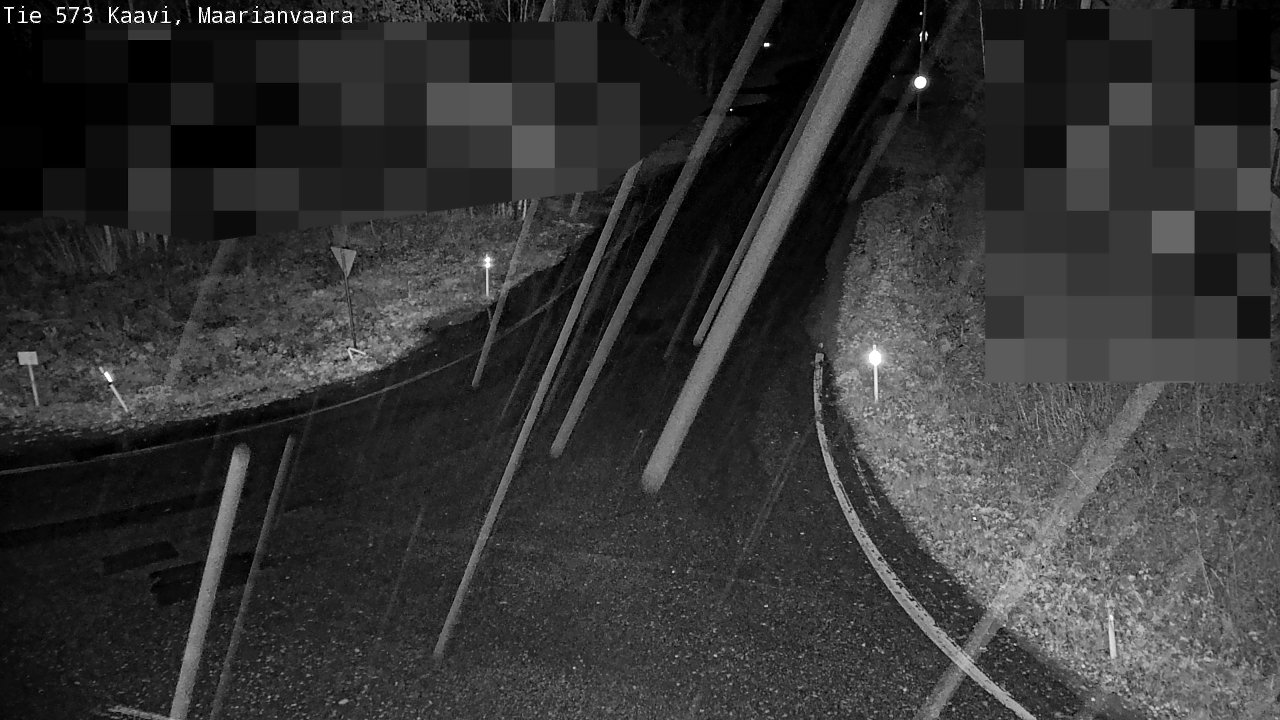 Weather Camera Image Väg 573 Kaavi, Maarianvaara, Kaavi, Pohjois-Savo