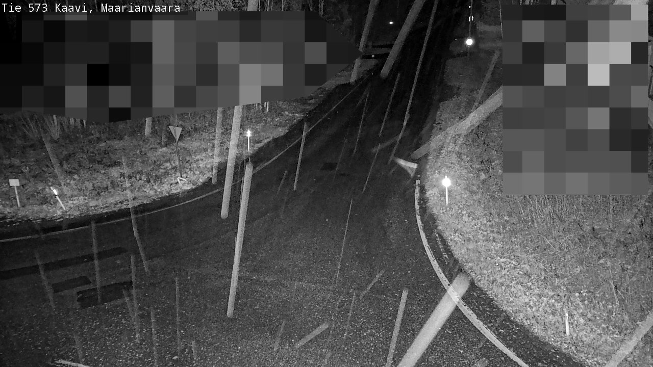 Weather Camera Image Väg 573 Kaavi, Maarianvaara, Kaavi, Pohjois-Savo
