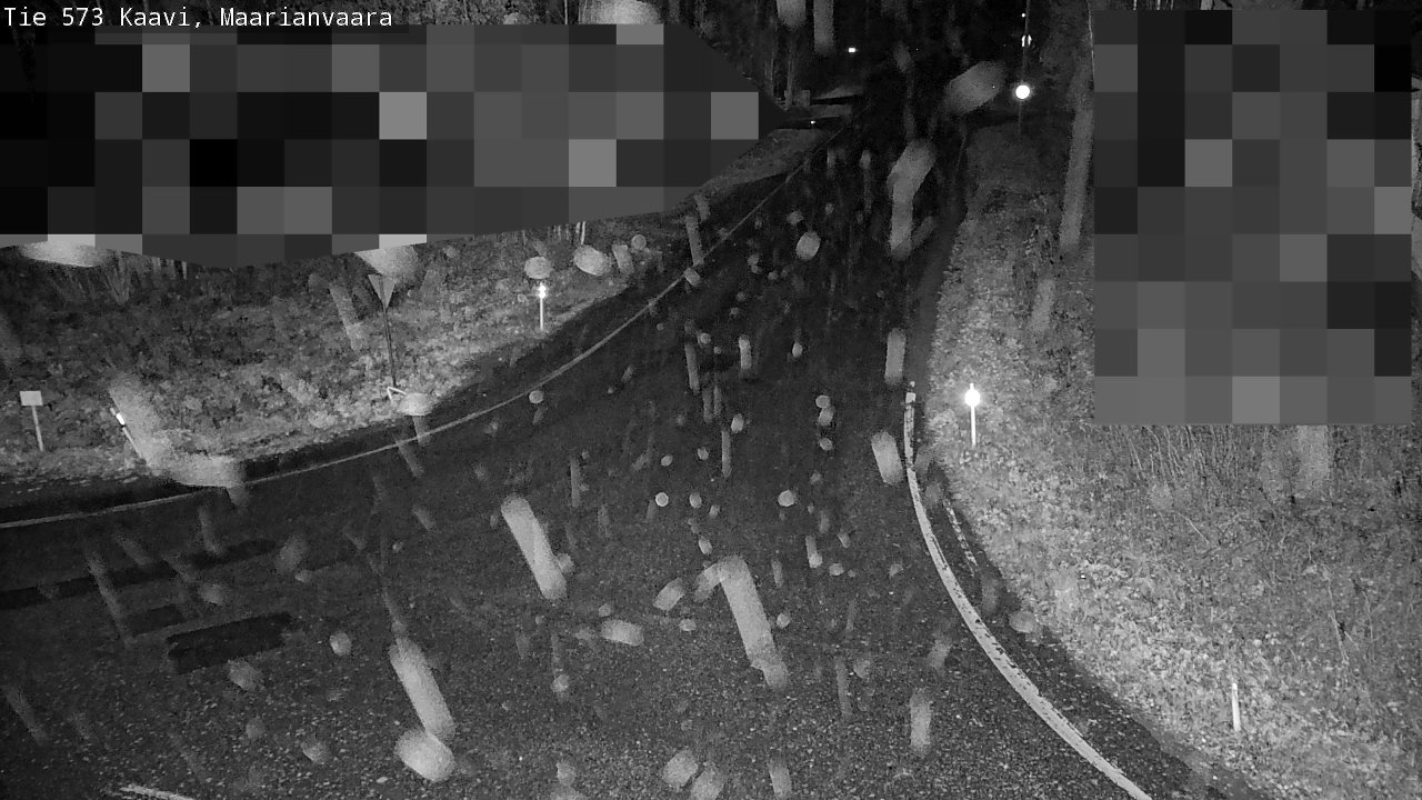Weather Camera Image Road 573 Kaavi, Maarianvaara, Kaavi, Pohjois-Savo