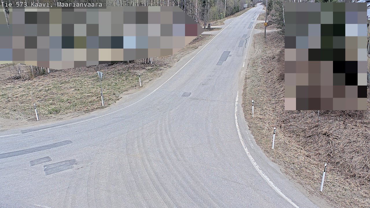 Weather Camera Image Road 573 Kaavi, Maarianvaara, Kaavi, Pohjois-Savo