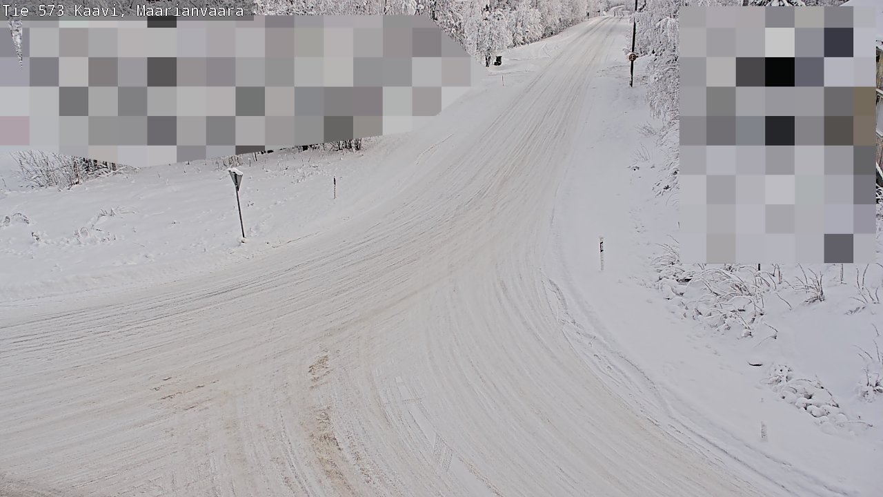 Weather Camera Image Road 573 Kaavi, Maarianvaara, Kaavi, Pohjois-Savo