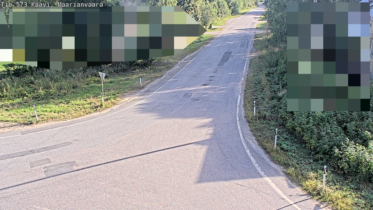 Weather Camera Image Väg 573 Kaavi, Maarianvaara, Kaavi, Pohjois-Savo