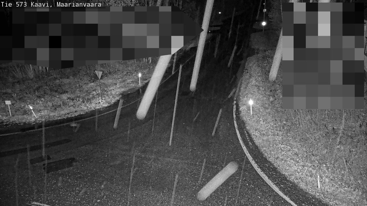 Weather Camera Image Väg 573 Kaavi, Maarianvaara, Kaavi, Pohjois-Savo