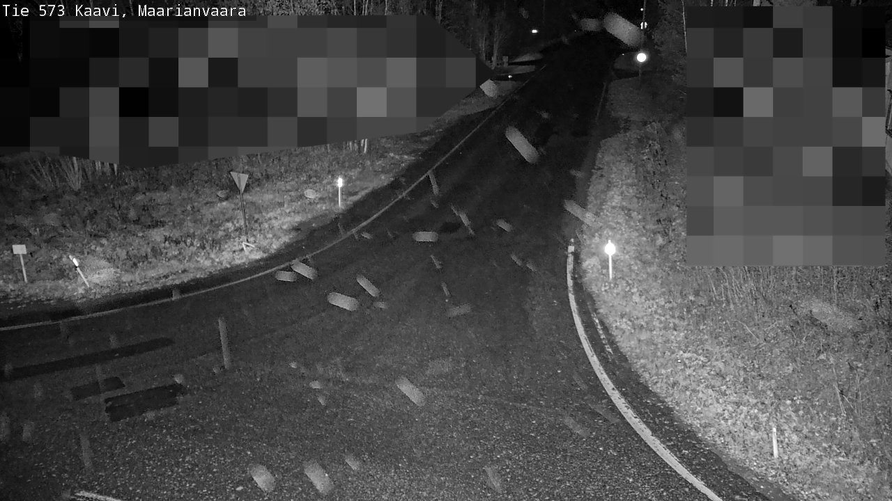 Weather Camera Image Road 573 Kaavi, Maarianvaara, Kaavi, Pohjois-Savo